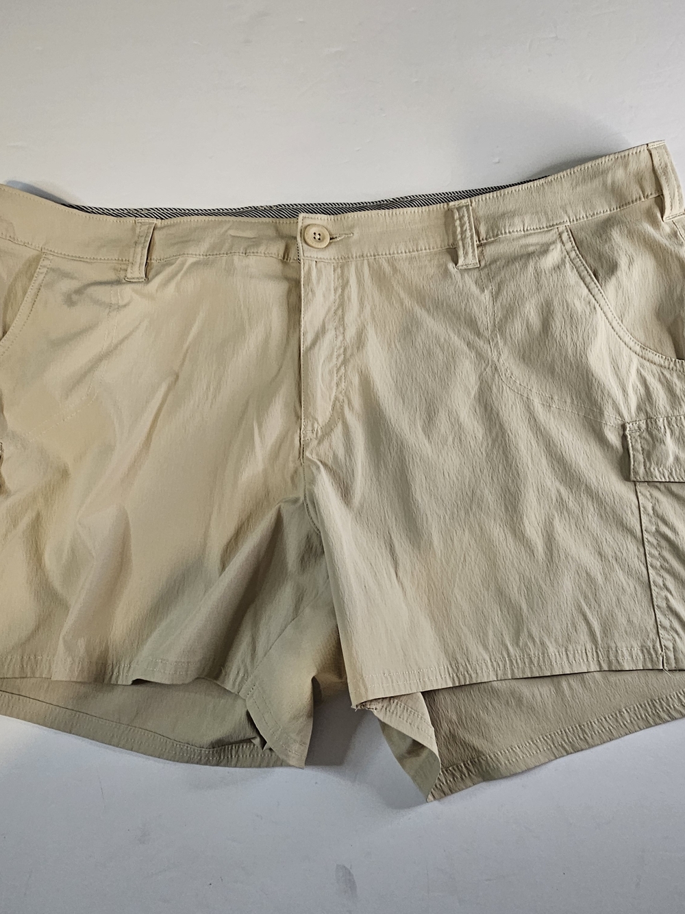 Womens World Wide Sportsman Chino Shorts Cargo Pockets Size 20W